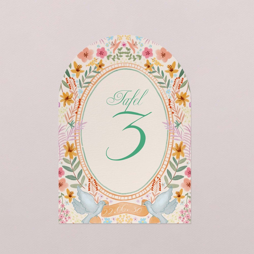 Pastel flowers