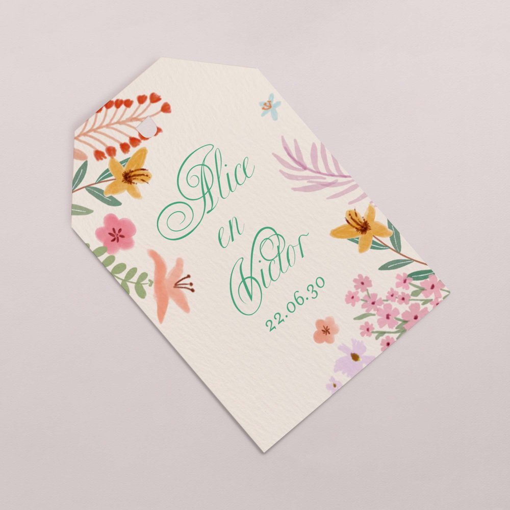 Pastel flowers