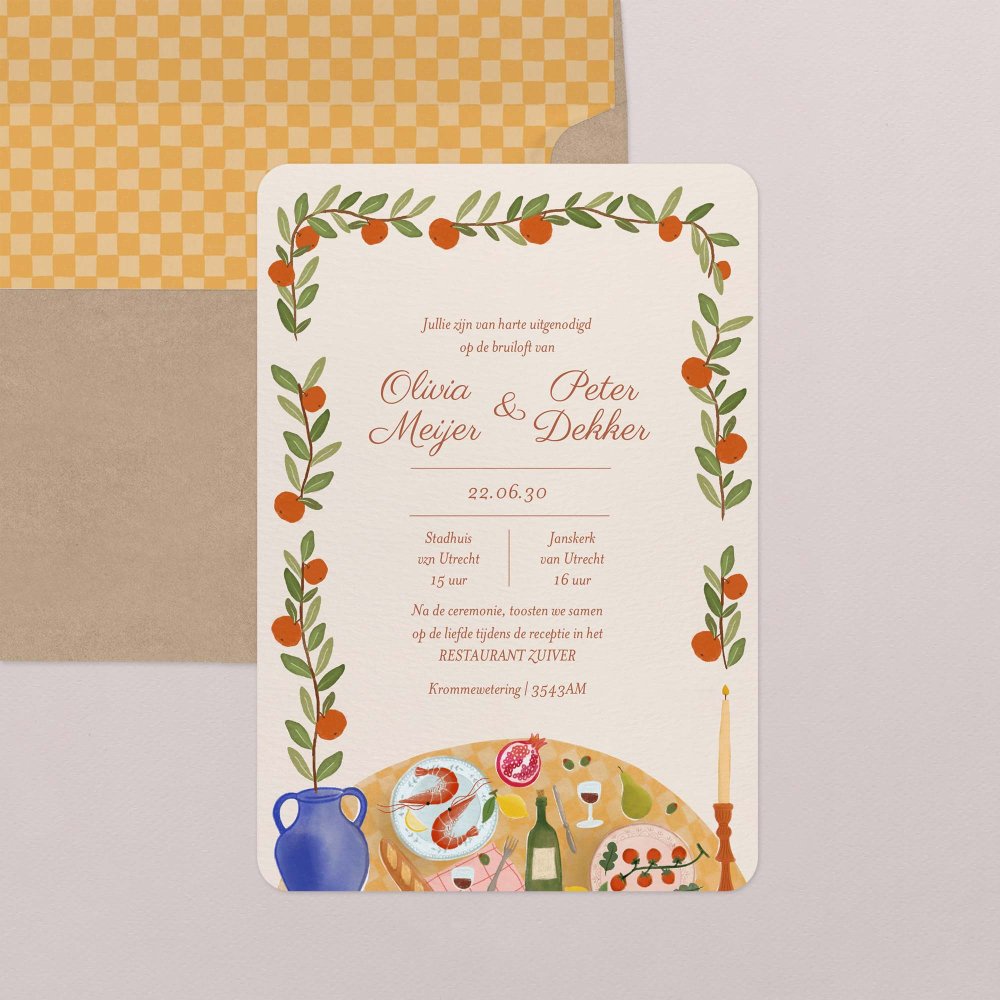 Colorful table