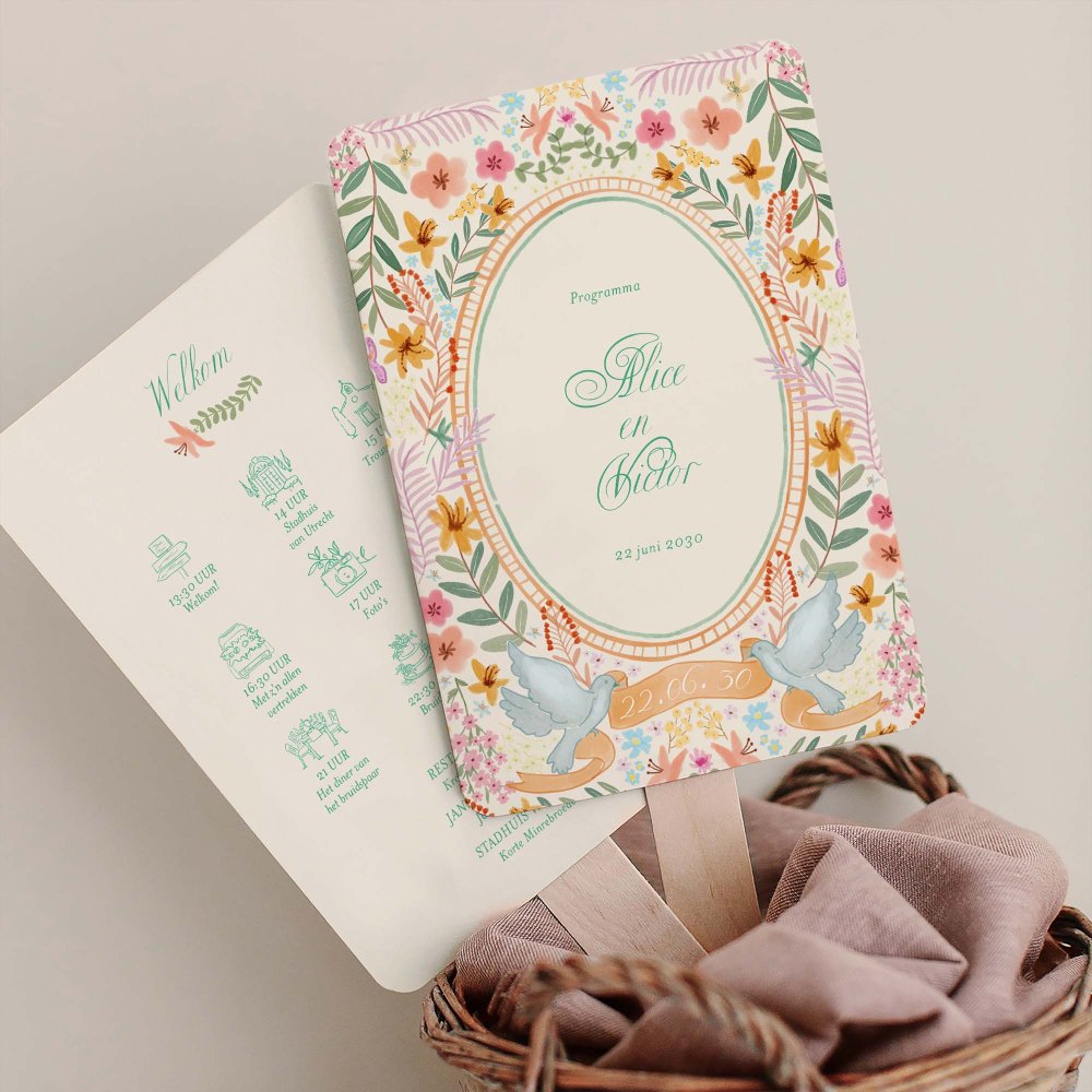 Pastel flowers