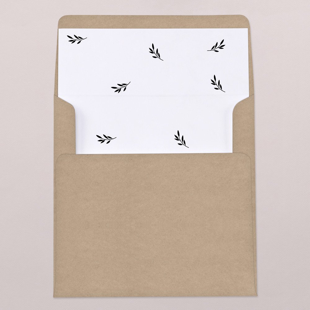Binnenkant envelop