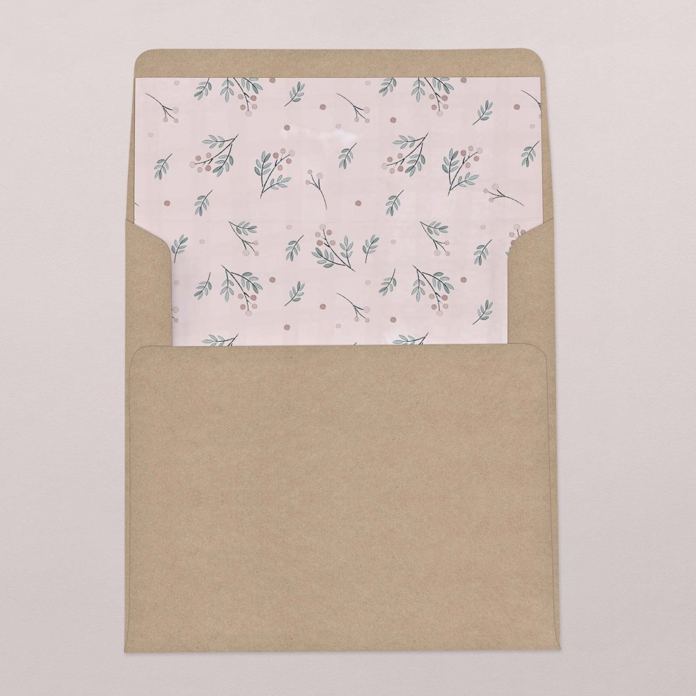 Binnenkant envelop