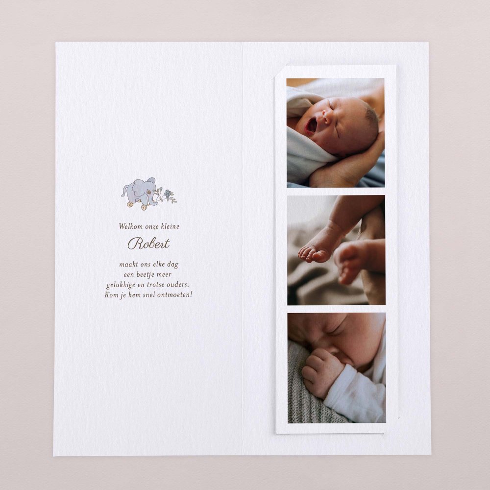 Memory box - blauw