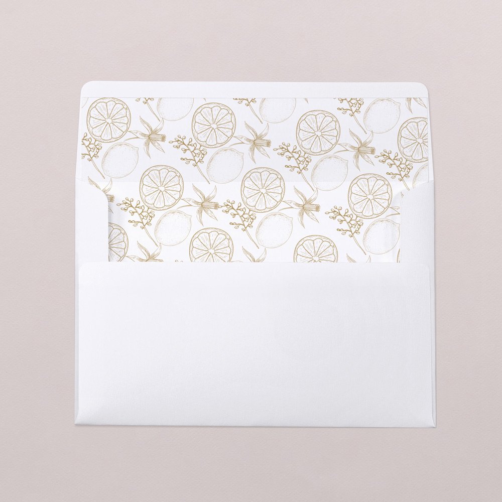 Binnenkant envelop