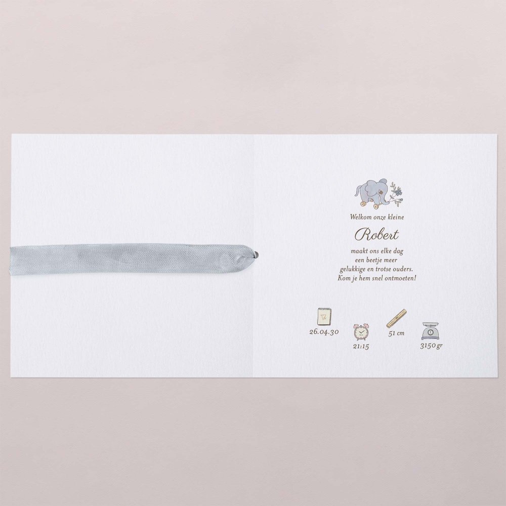 Memory box - blauw