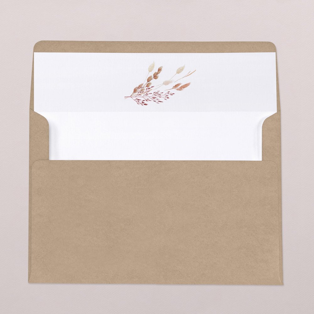 Binnenkant envelop