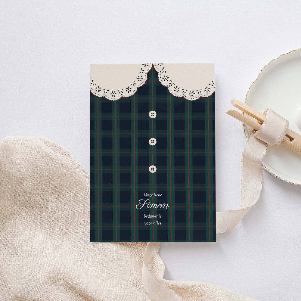 Claudine - tartan