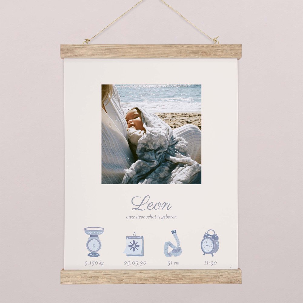 Fotostrip - blauw