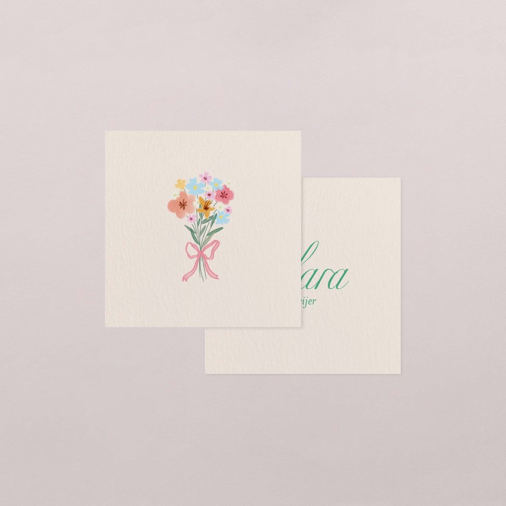 Pastel flowers