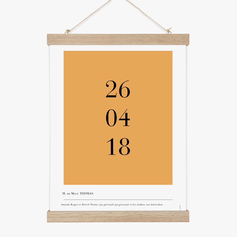Datum poster