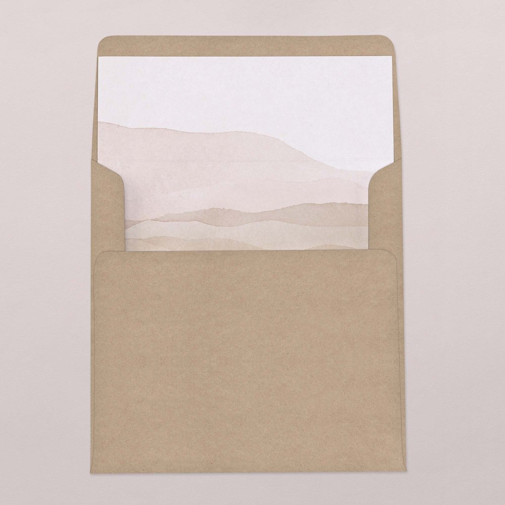 Binnenkant envelop
