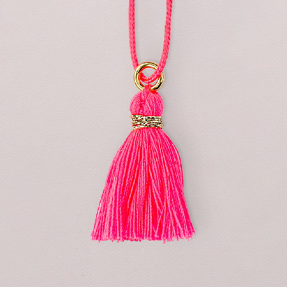 Roze pompons