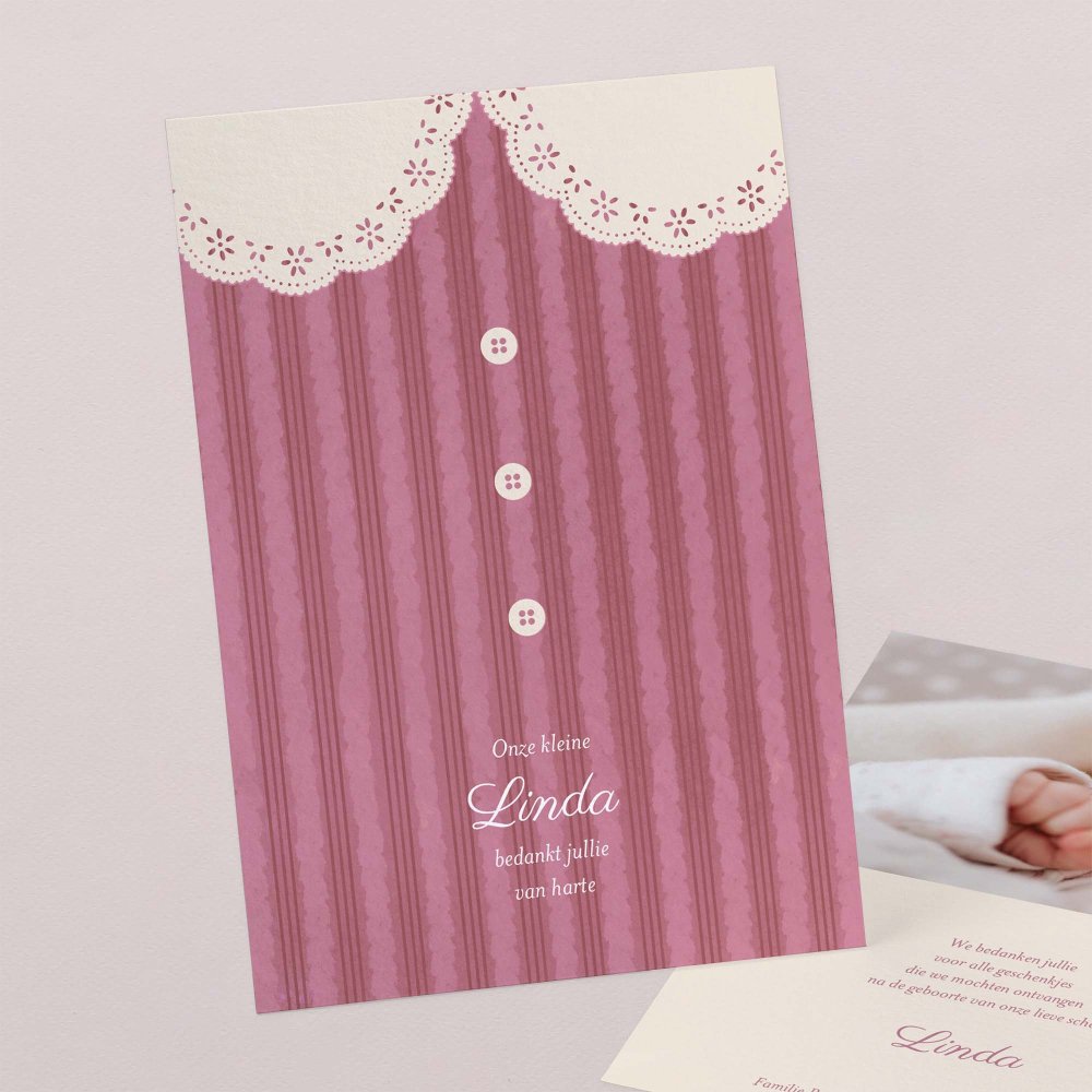 Claudine - roze