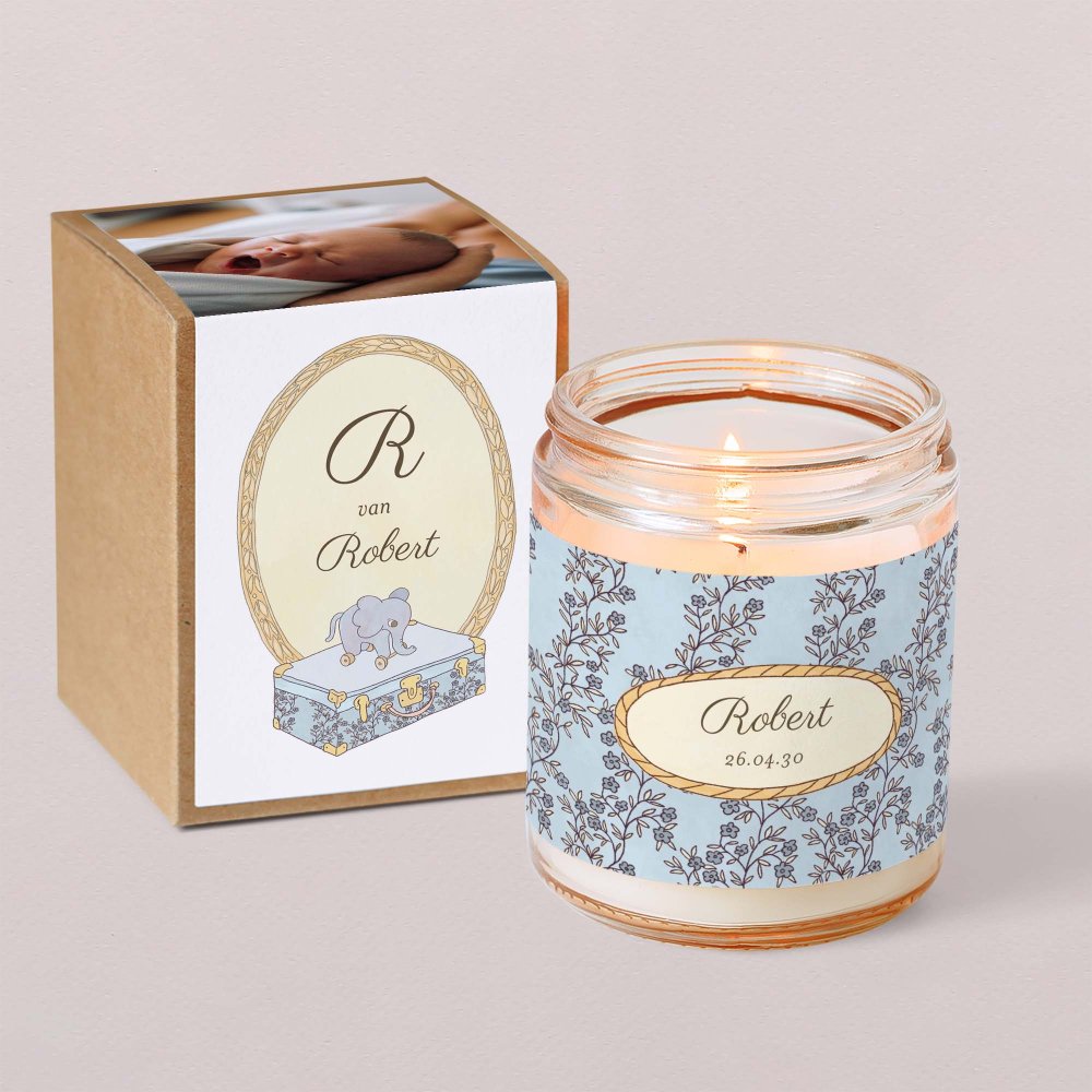 Memory box - blauw