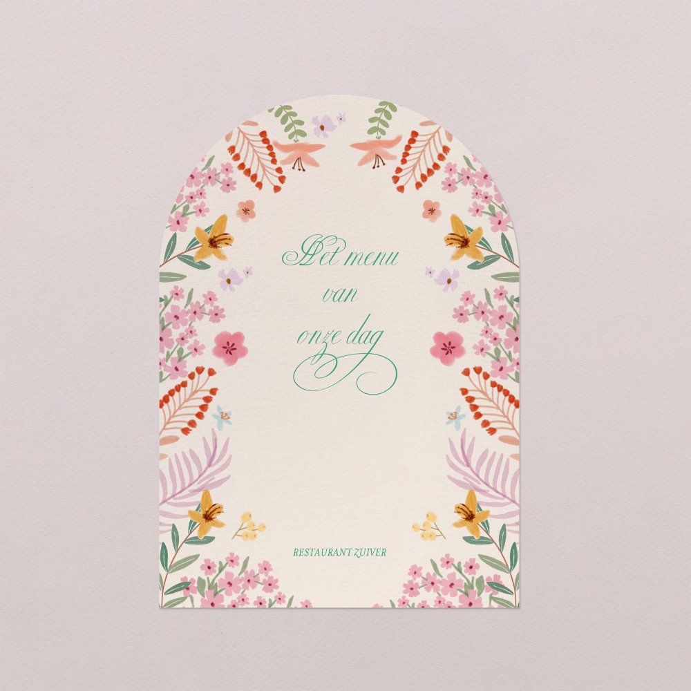 Pastel flowers
