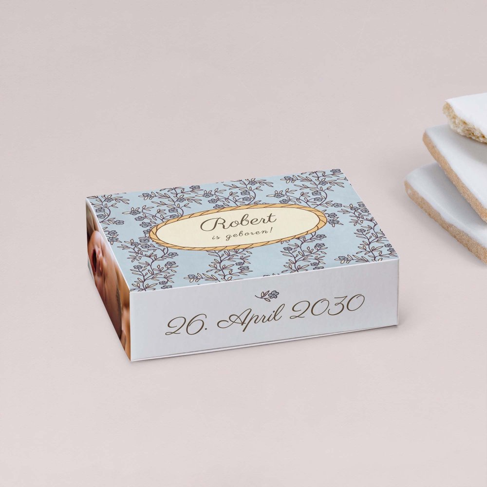 Memory box - blauw
