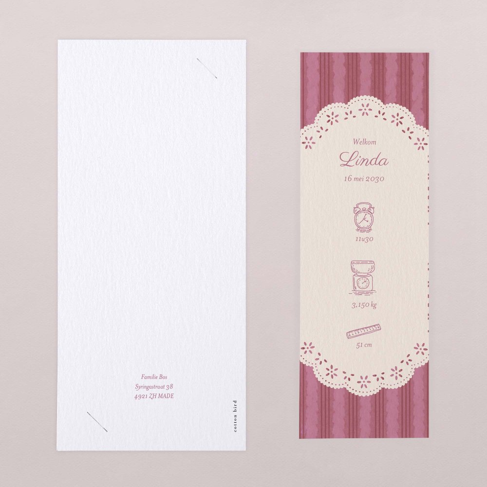 Claudine - roze