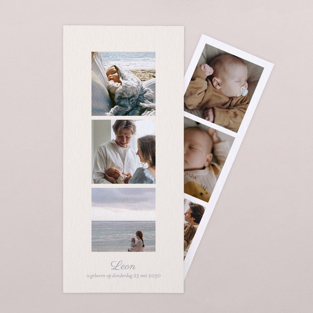 Fotostrip - blauw