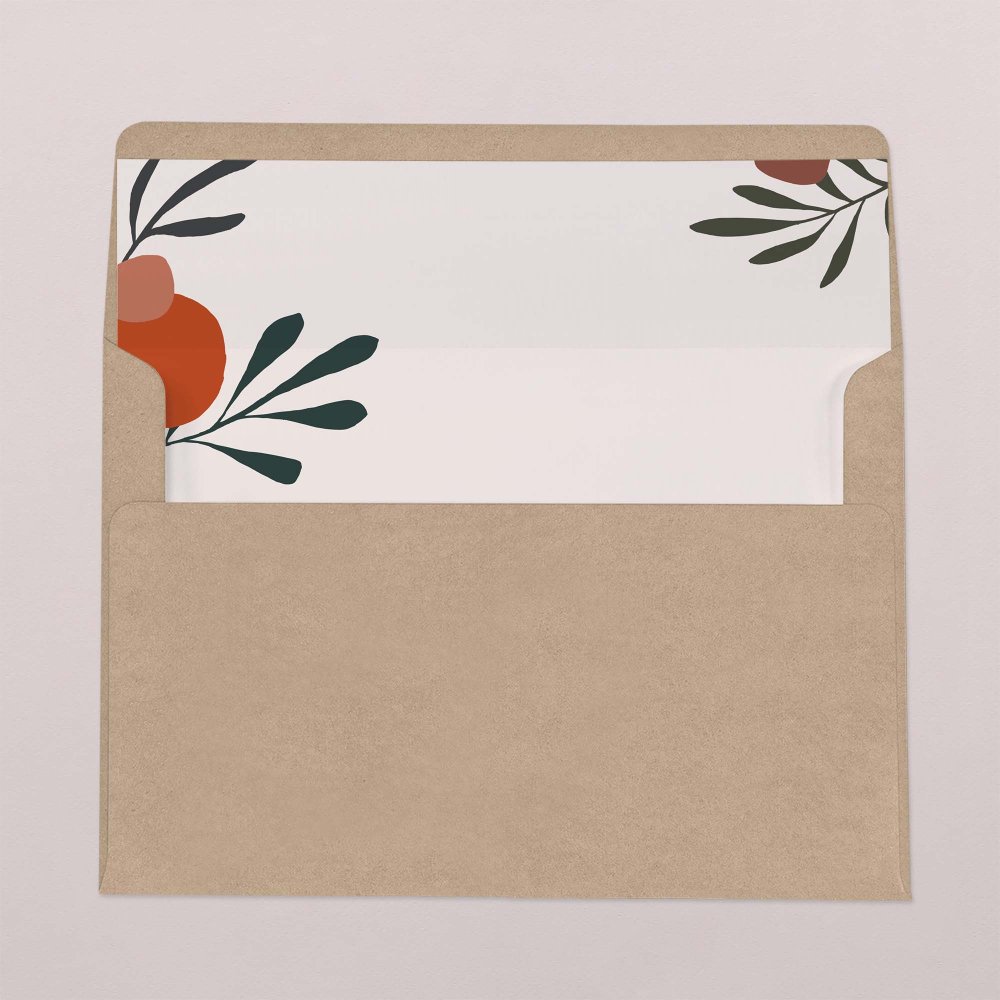 Binnenkant envelop