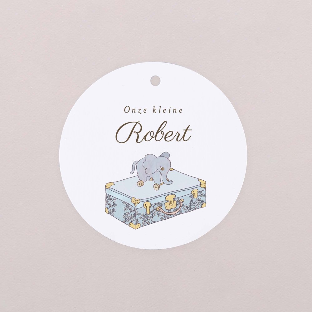 Memory box - blauw