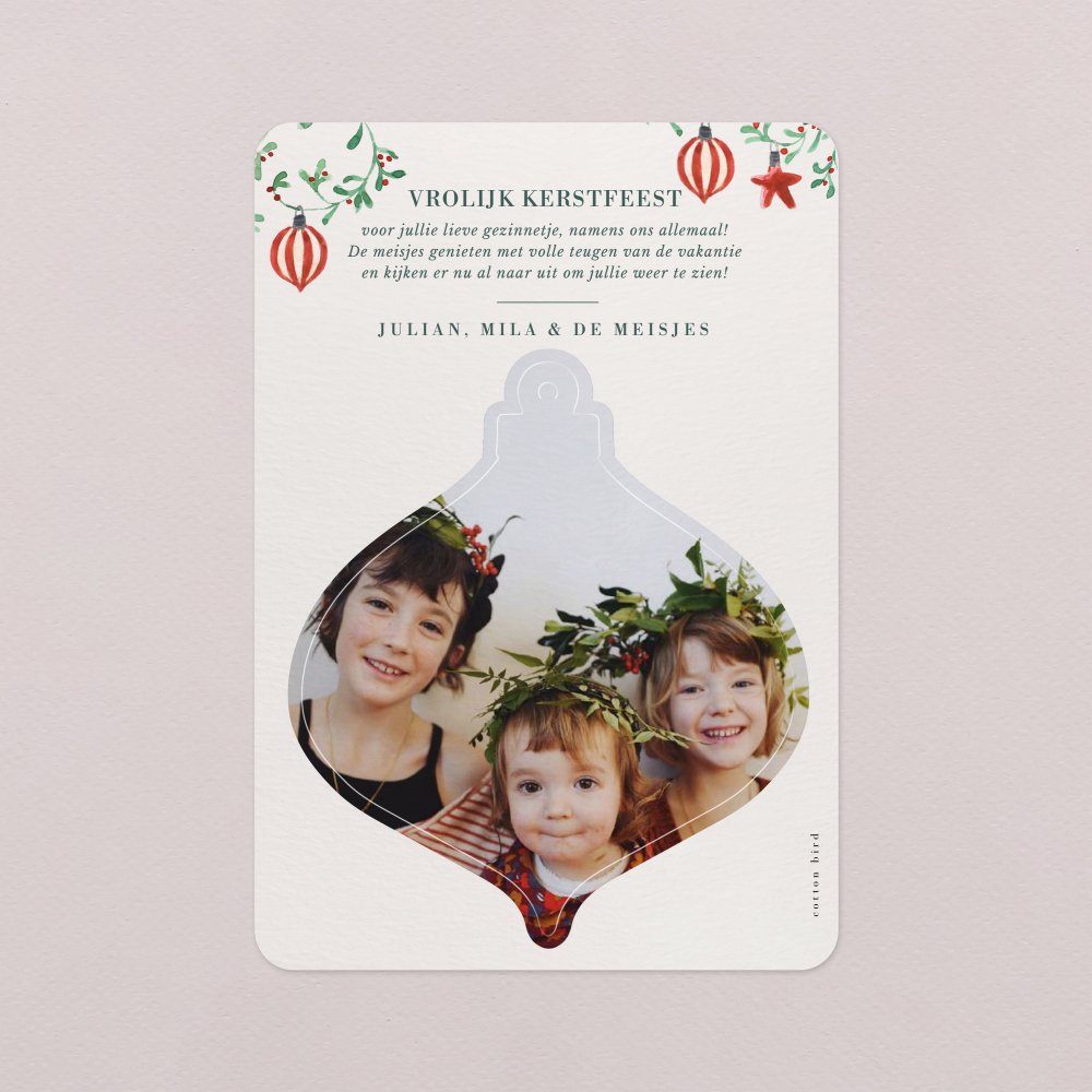 Vintage kerstgroen