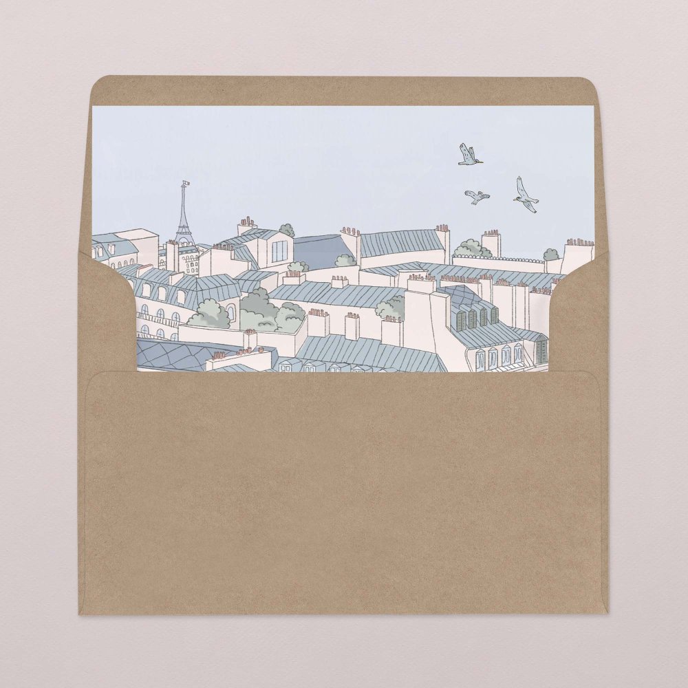 Binnenkant envelop