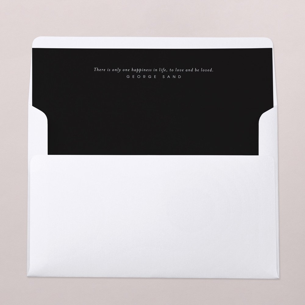 Binnenkant envelop