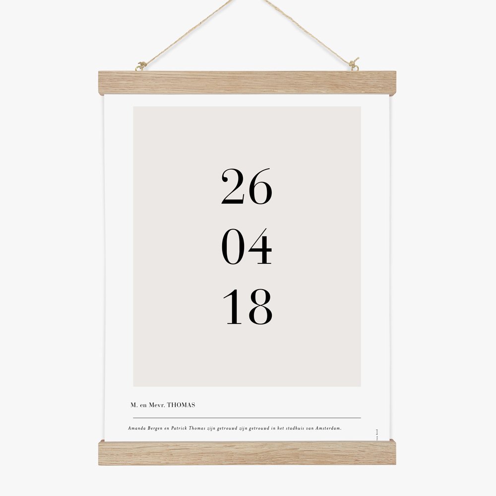 Datum poster