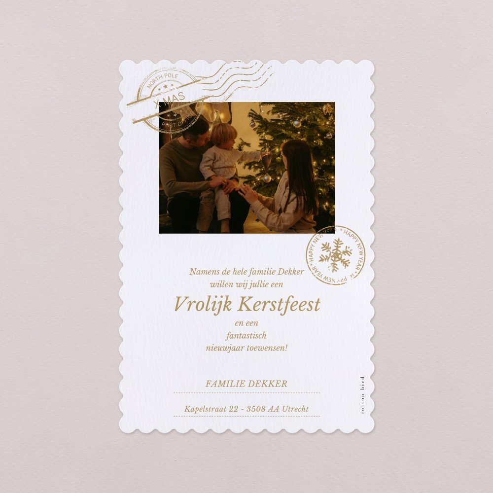 Gouden ansichtkaart II