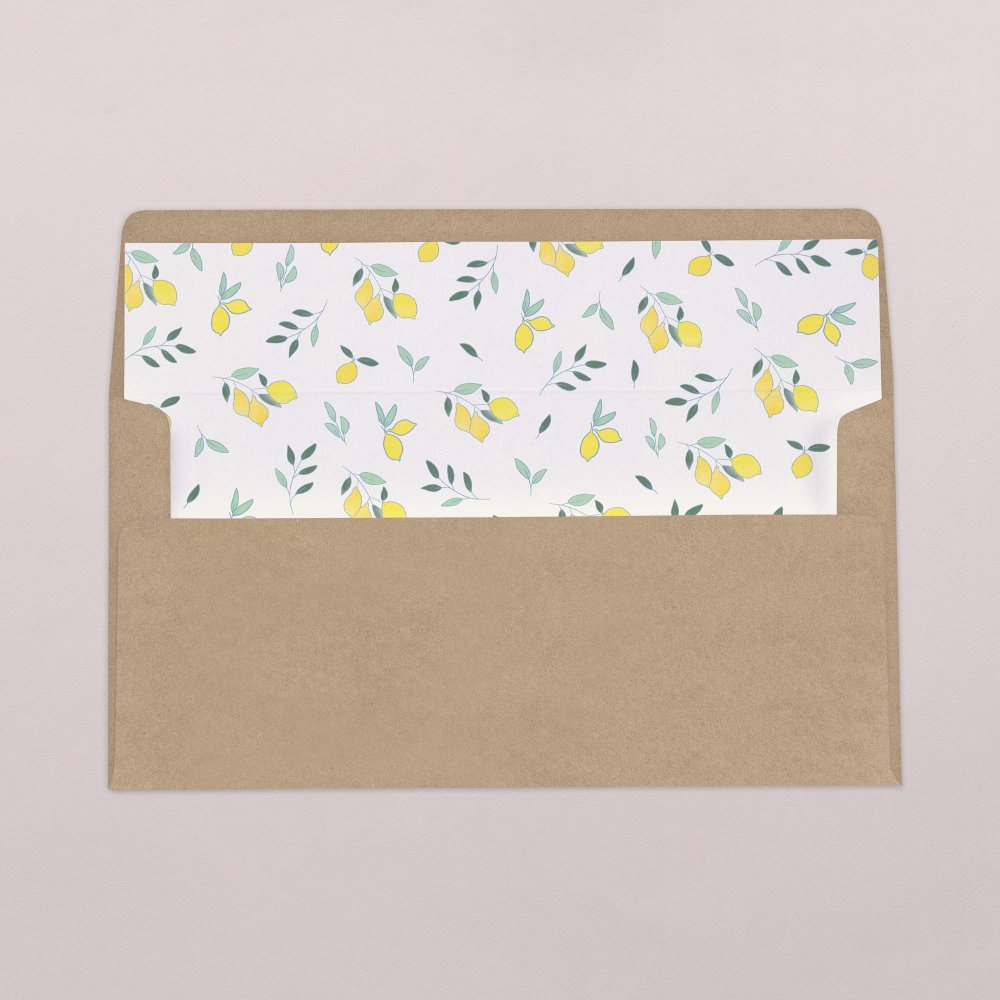 Binnenkant envelop