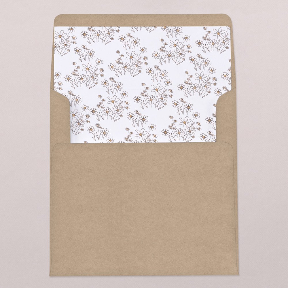 Binnenkant envelop