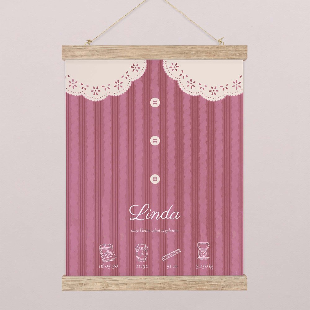 Claudine - roze