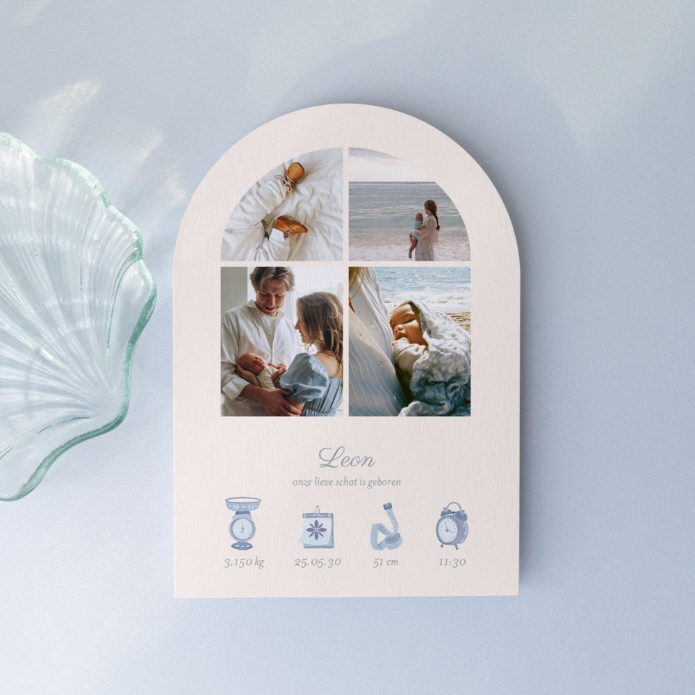 Fotostrip - blauw