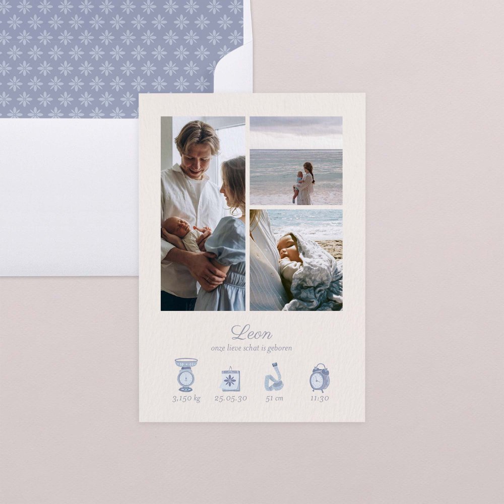 Fotostrip - blauw