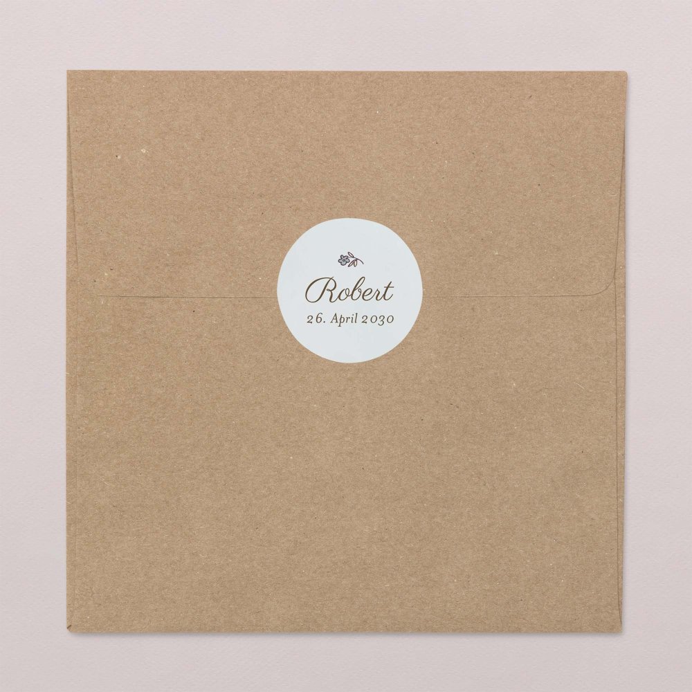 Memory box - blauw
