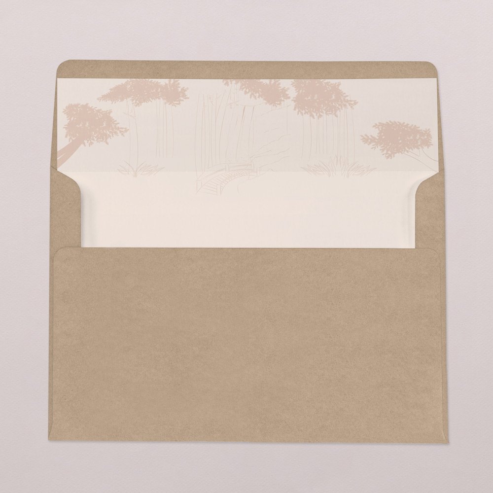 Binnenkant envelop