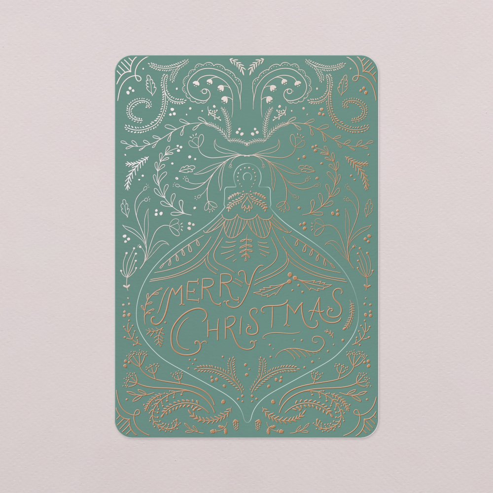 Smaragdgroene vintage decoratie