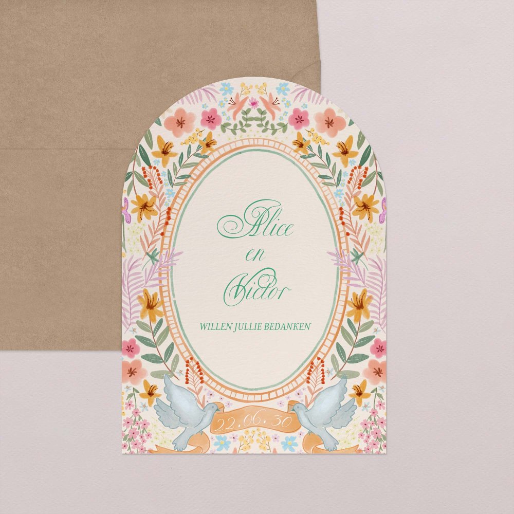 Pastel flowers