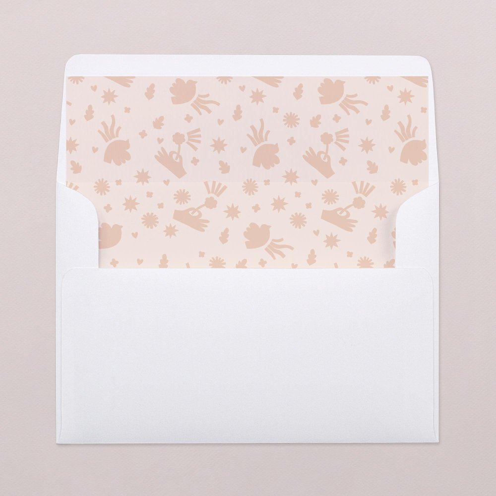 Binnenkant envelop
