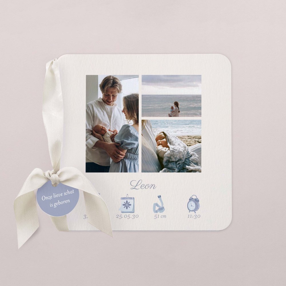 Fotostrip - blauw