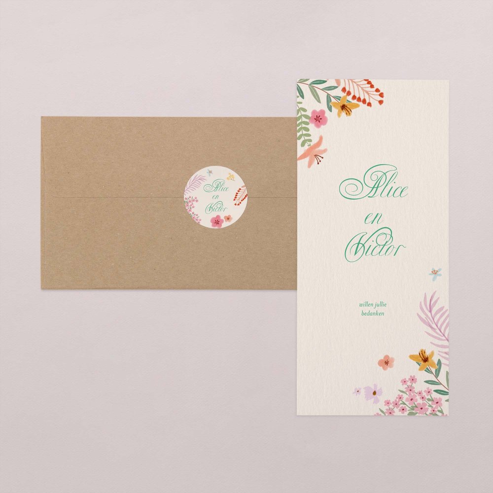Pastel flowers