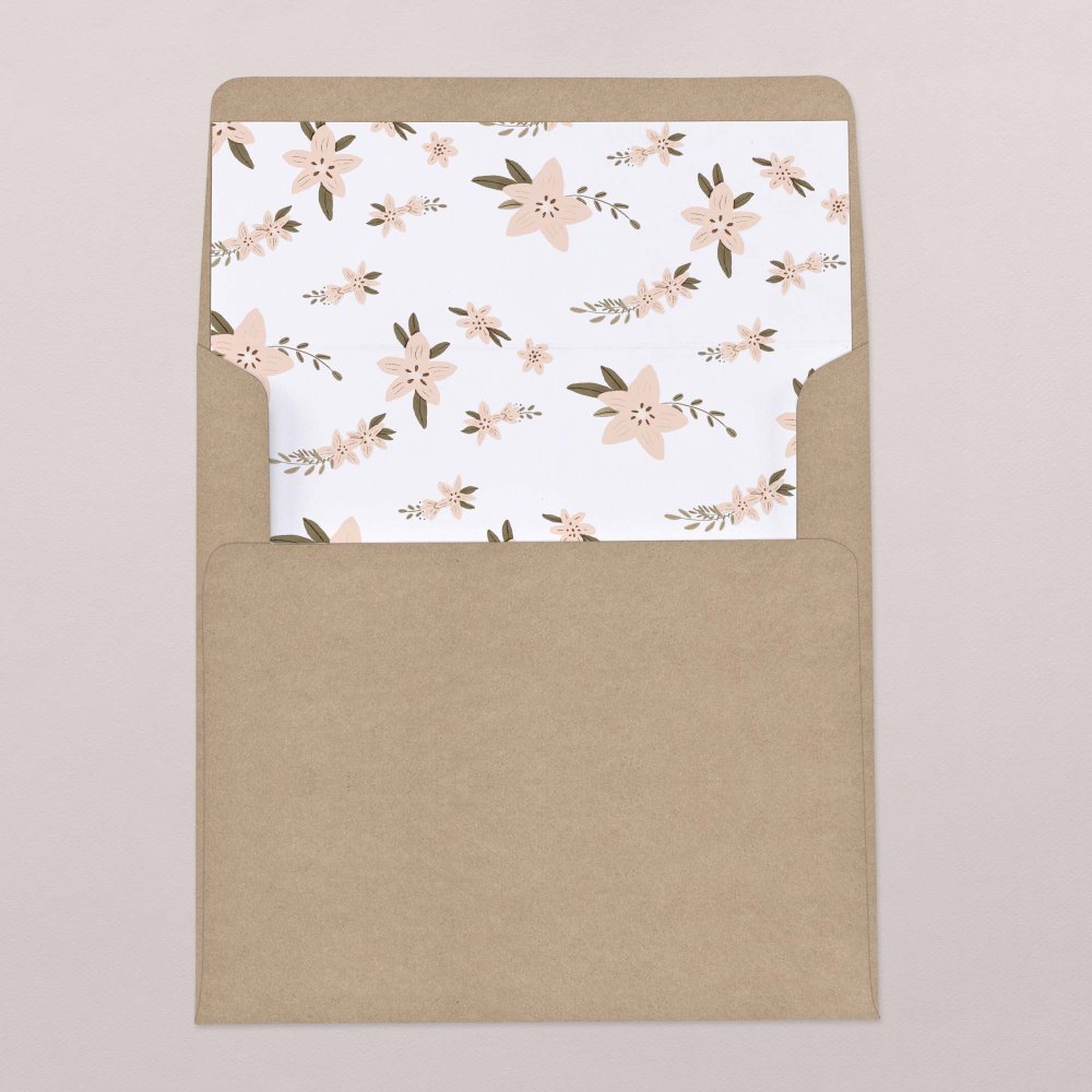 Binnenkant envelop