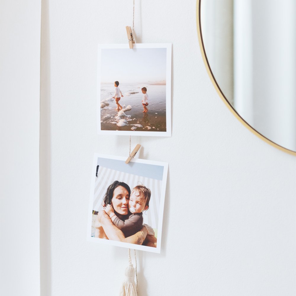 Vierkante fotoprints