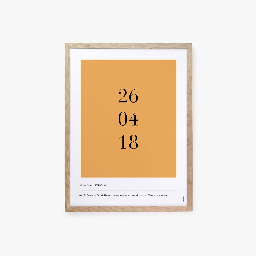 Datum poster