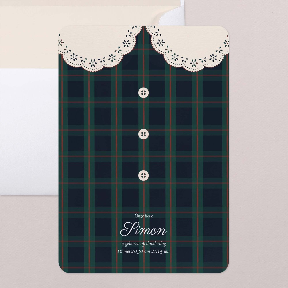 Claudine - tartan