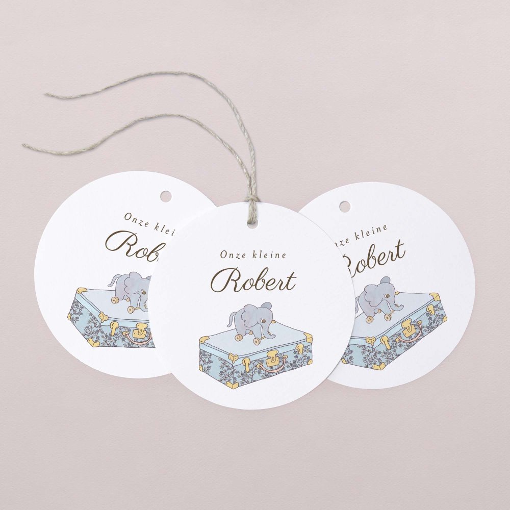 Memory box - blauw