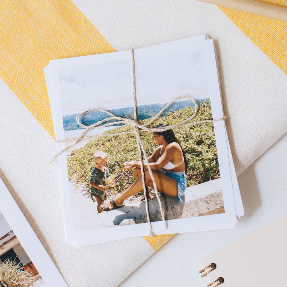 Vierkante fotoprints