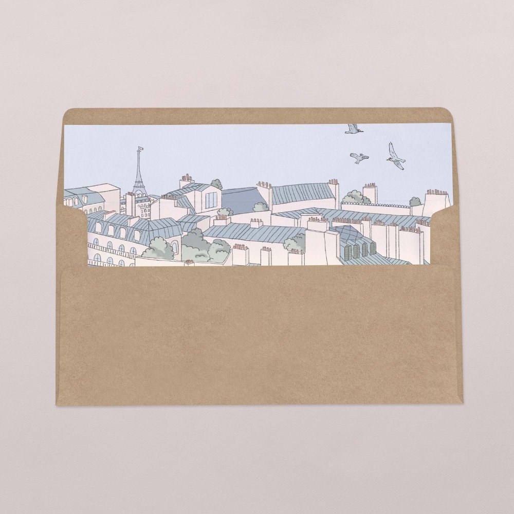 Binnenkant envelop