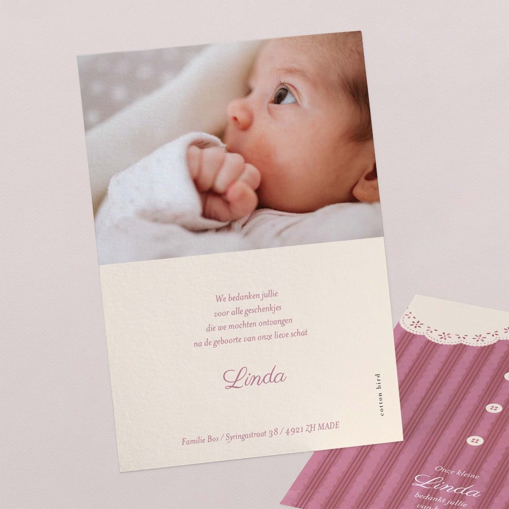 Claudine - roze
