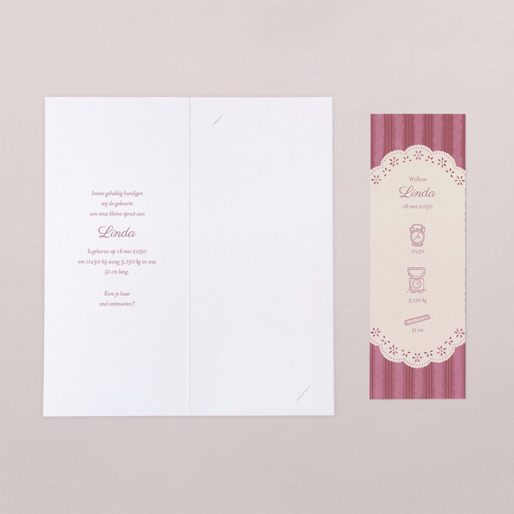 Claudine - roze